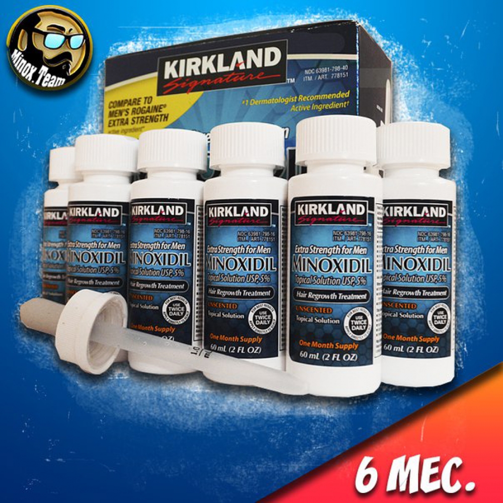 Minoxidil Kirkland 5% - 6 Месяцев